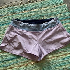 Lululemon speed shorts size 10